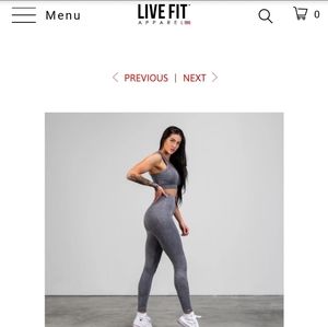 LiveFit Vintage Wash Leggings